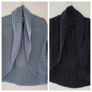 2 X H&M women open cardigans